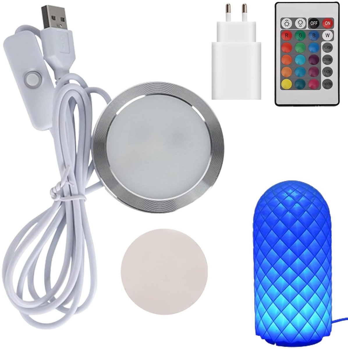3D printer LED lamp set - RGB lichtstrip - vervangingsonderdeel - voor 3D printmodellen - ShopVlot