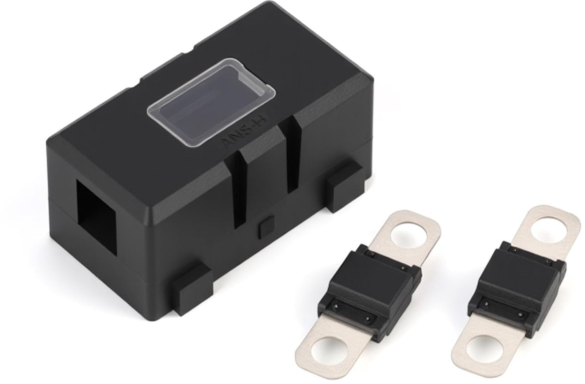 Autofuseshouder 2pcs - 60A midi fuses - hoogstroom en spatwaterdicht - ideaal voor voertuigen - ShopVlot