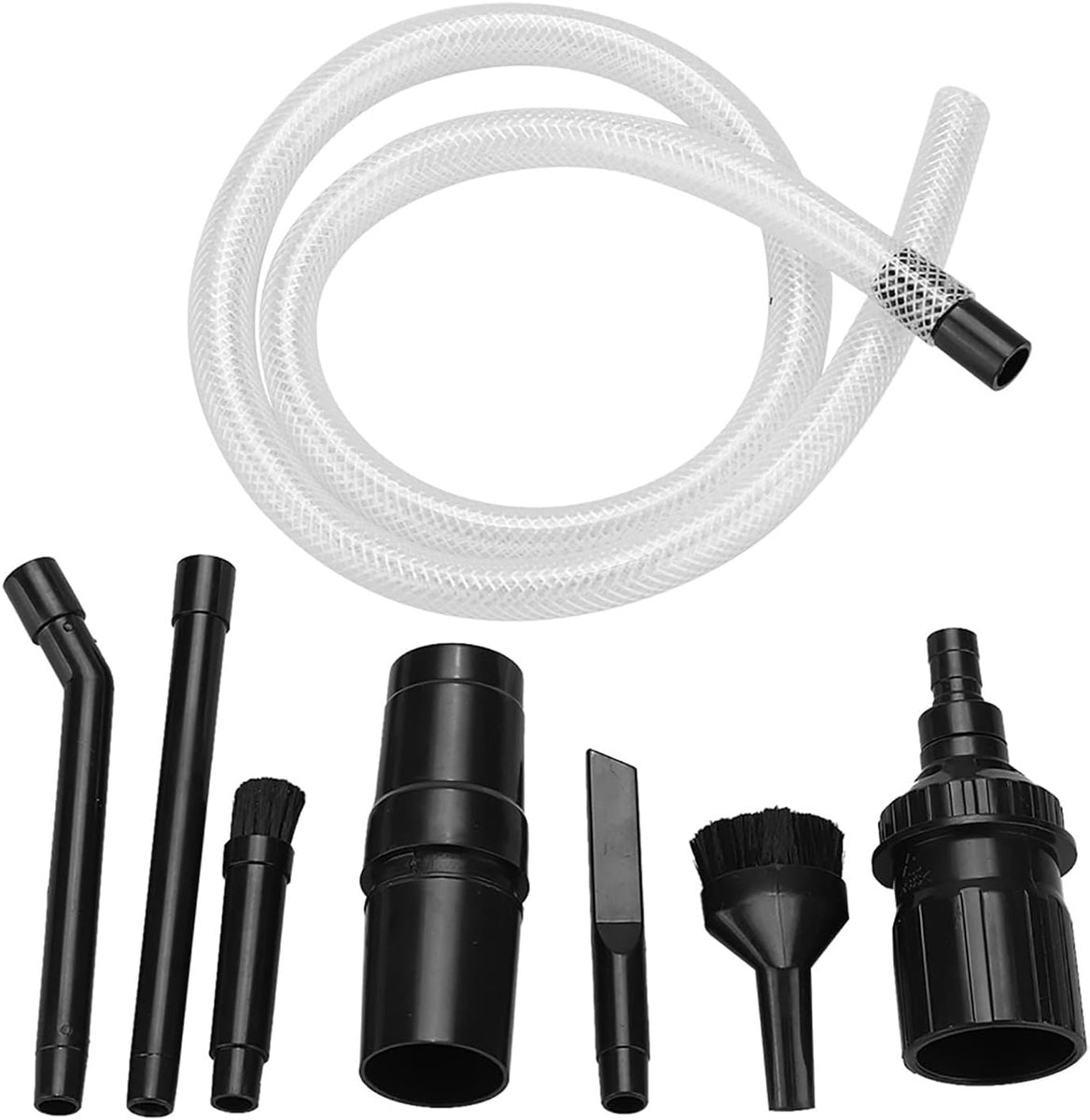 Stofzuiger accessoires kit - 9 mini opzetstukken - Perfect voor precisieapparatuur - ShopVlot