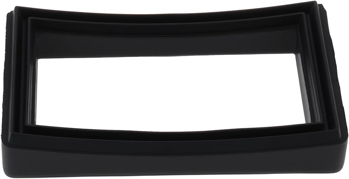 SnelShoppen - Rechthoekige Overlooprubber Ring 58x35mm Geschikt voor Keuken, Afwasmachine, Waterdispenser, Wasmachine - Hoogwaardige Kwaliteit