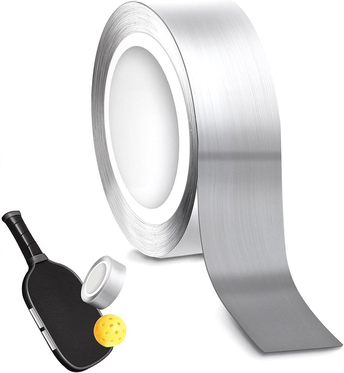 Corrugated lead tape 10.7 x 1.2 cm - zelfklevend - hoge dichtheid - ideaal voor gewichtsaanpassing golfclubs - ShopVlot