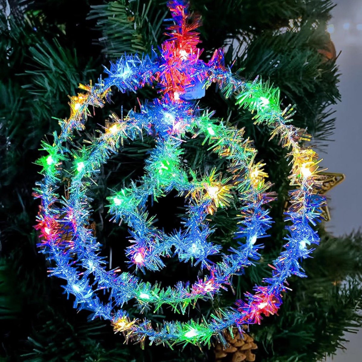 Kerstster Lichten - LED Kerstdecoratie - Grote Metalen Sterren - Voor Binnen en Buiten - ShopVlot
