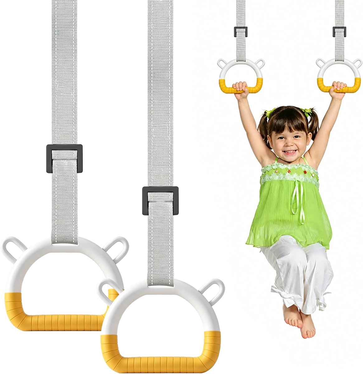 Gymnastiekringen voor kinderen - verstelbare riemen - antislip - voor gymnastiek en fitness - ShopVlot