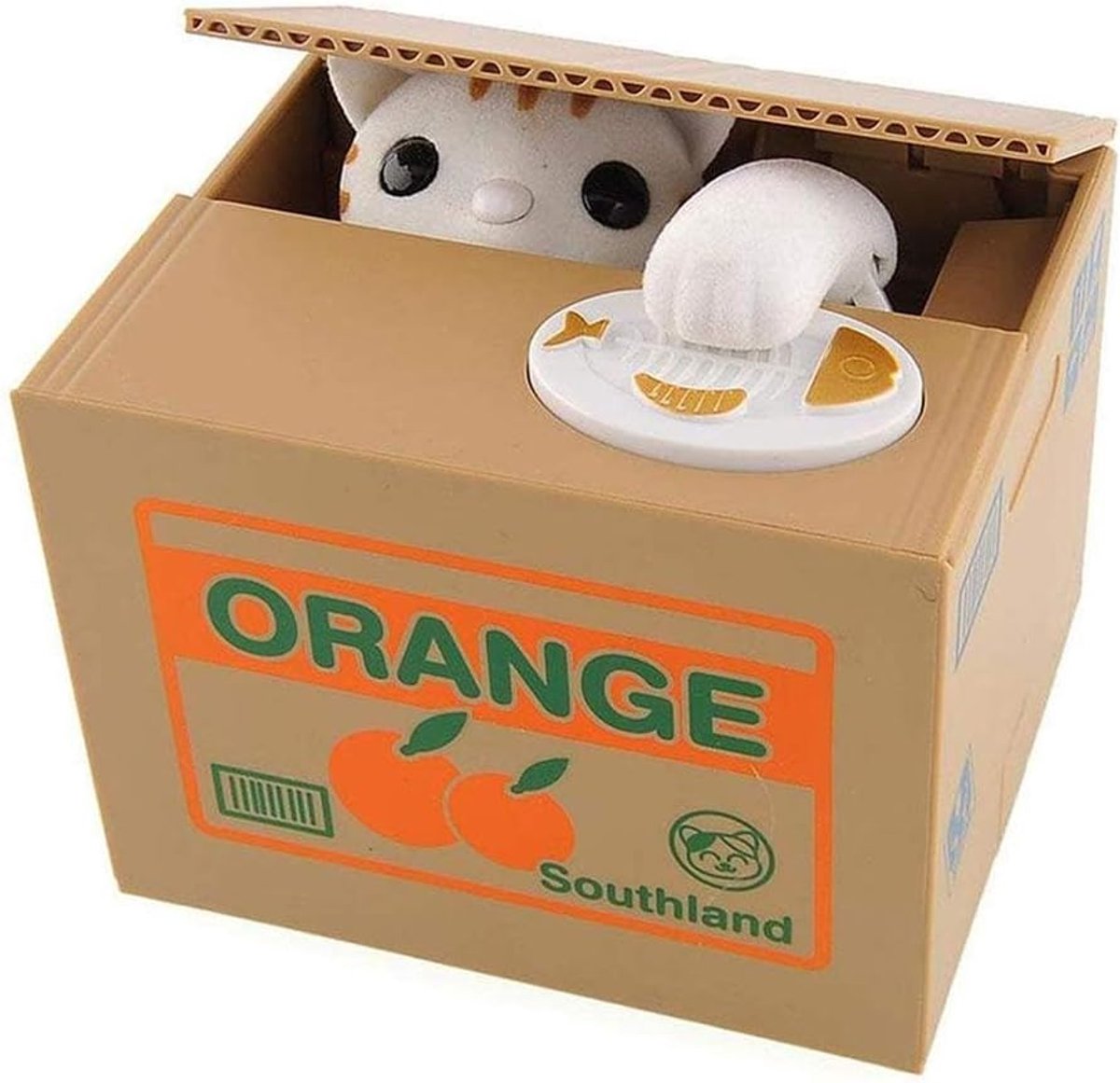 Spaarpot voor katten met wachtwoord - elektronische kluis - panda vorm - veilig en schattig - ShopVlot