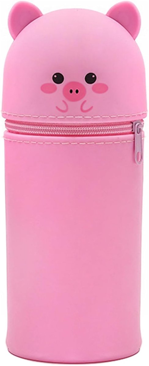 Pennenhouder - Kawaii Siliconen - Roze - Leuk en Speels - ShopVlot