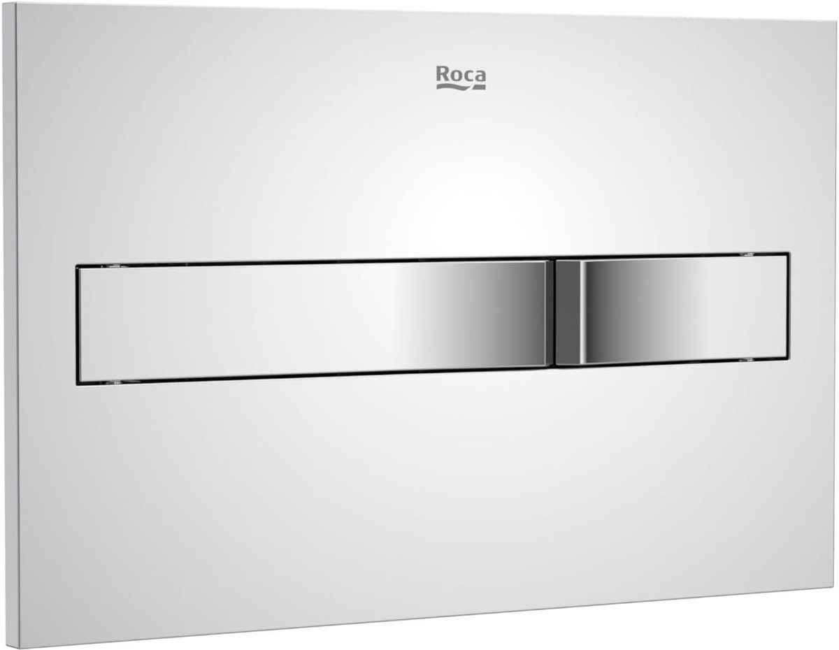 Roca A890196001 PL2 (One) dual discharge drive plate, chrome, plastic, chrome - ShopVlot