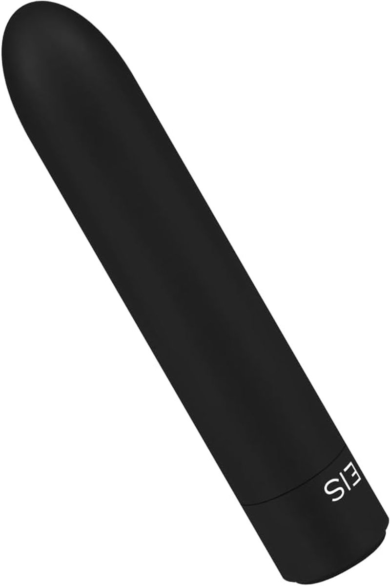 EIS, Vibrator, Classic Vibrator, Purist Vibrator, 15.5 cm, Splashproof (IPX5), 10 Vibration Programs, Battery Operated - ShopVlot
