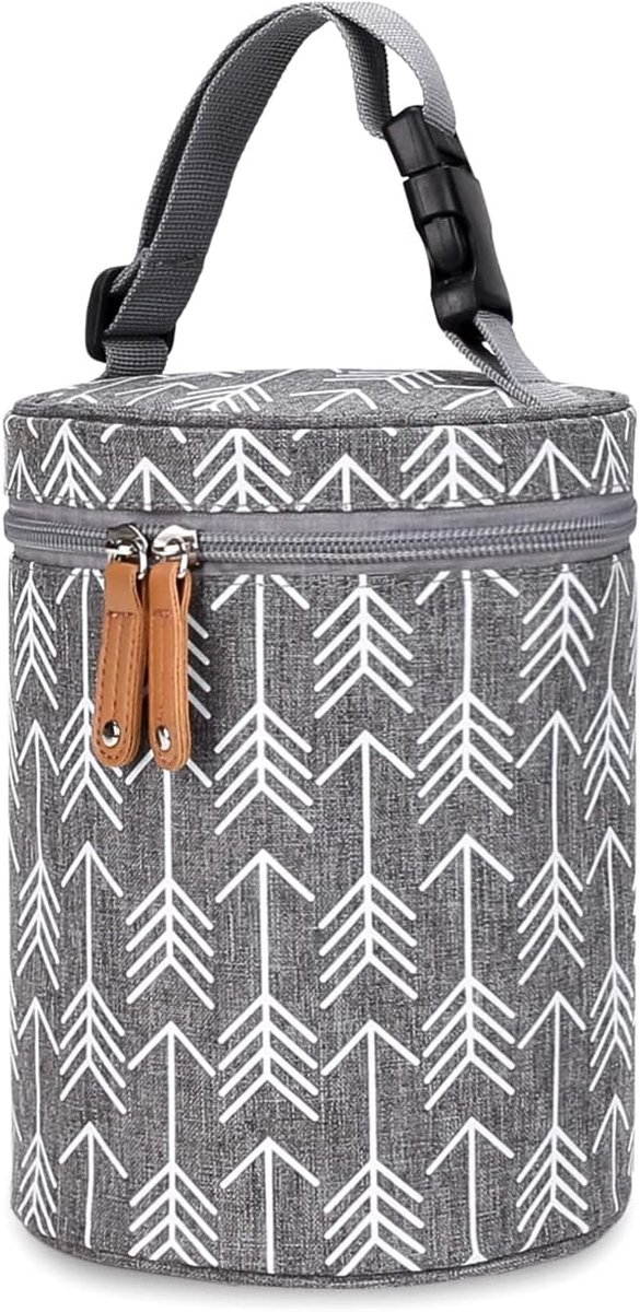 SONARIN Insulated Baby Bottle Bag, Travel Portable Thermal Bottle Bag Waterproof Large Insulation Bag Breast Milk - ShopVlot