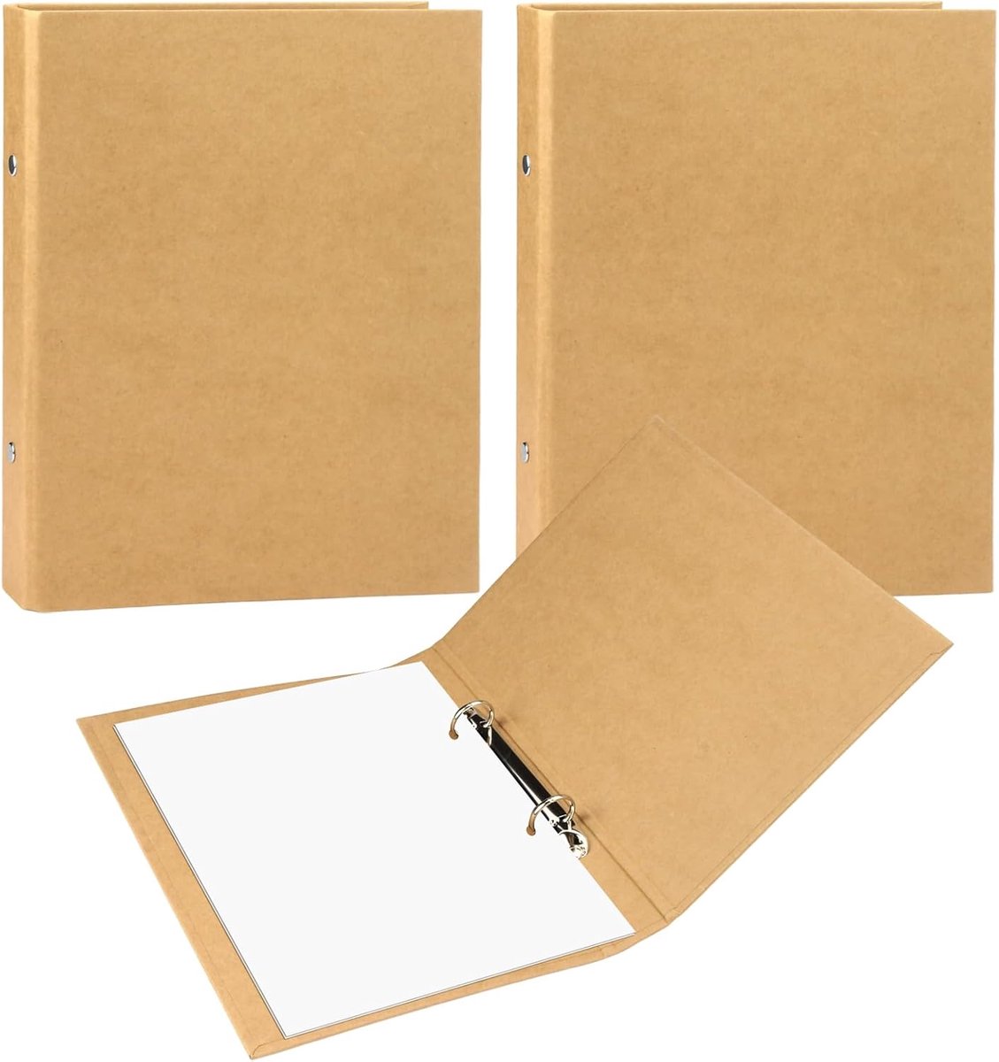 2 Piezas Carpeta Anillas A5 con 2 Anillas, Archivadores A5 Recargable - ShopVlot