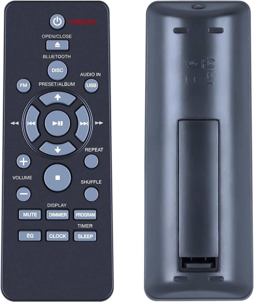 Replacement remote control AXD7737 for Pioneer X-EM22 X-EM12 X-EM21 X-EM11 - ShopVlot