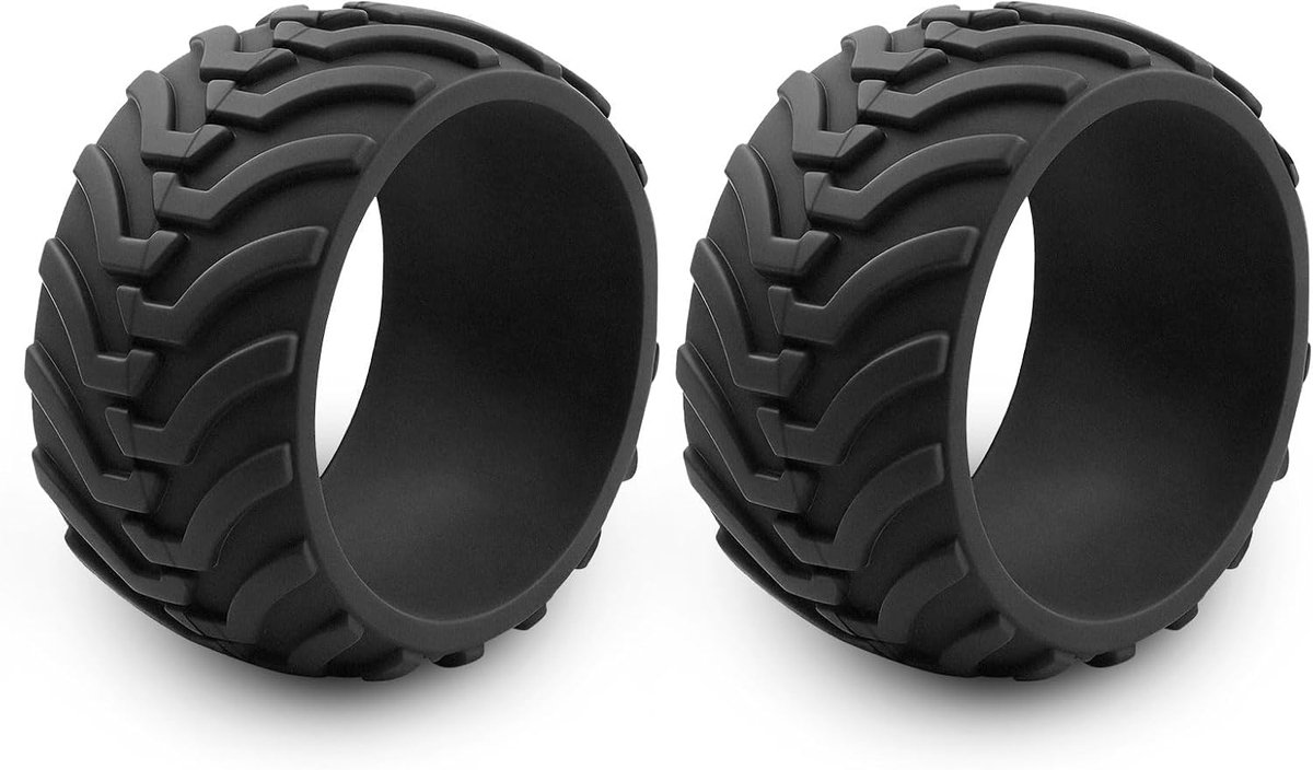 Pack of 2 Radschutz XL Traktie Improvement for Worx Landroid Front Wheel with Robust Profile Tuning Radschutz XL - ShopVlot