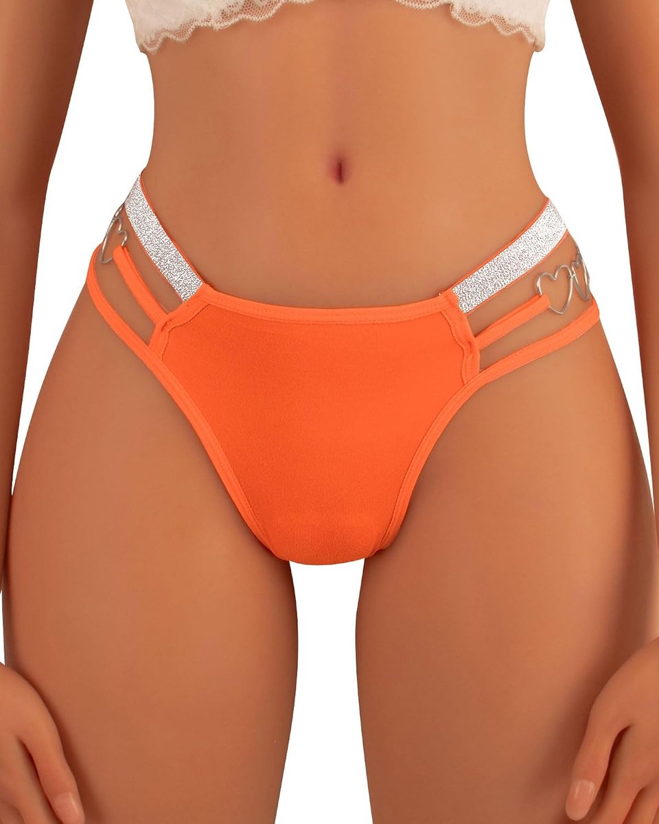 Banamic Women's Shine Strap Underwear Sexy Comfortable Panties Underwear Underwear - ShopVlot