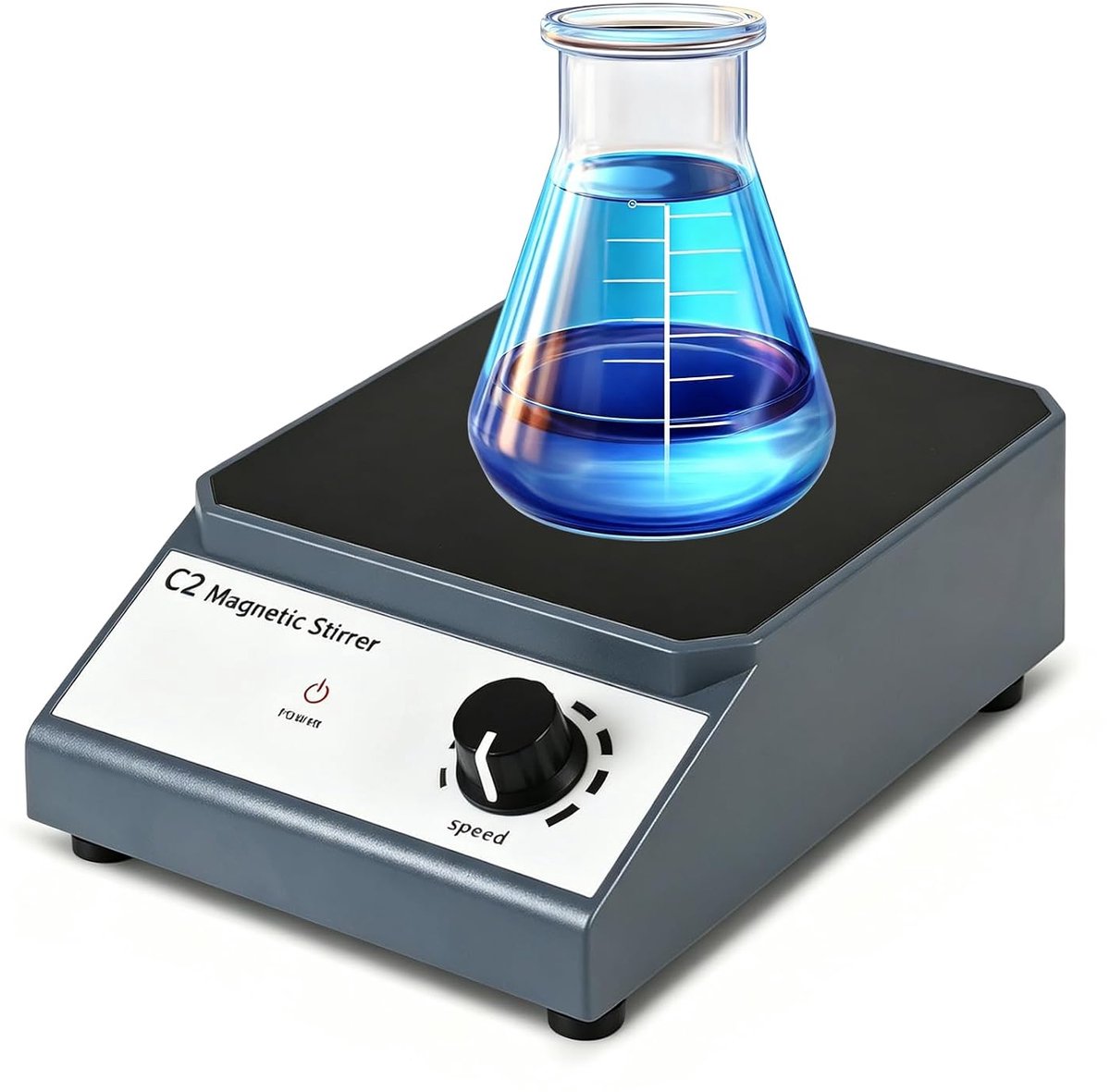 Magnetic Stirrer 2500 RPM 1000 ml Mixing Volume Speed Controller for Laboratory, Chemistry, Brewery and DIY - ShopVlot