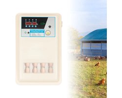 24-eieren automatisch draaiende digitale incubator Automatische luik Kip Eend Ei Turner LED-gegevensweergave