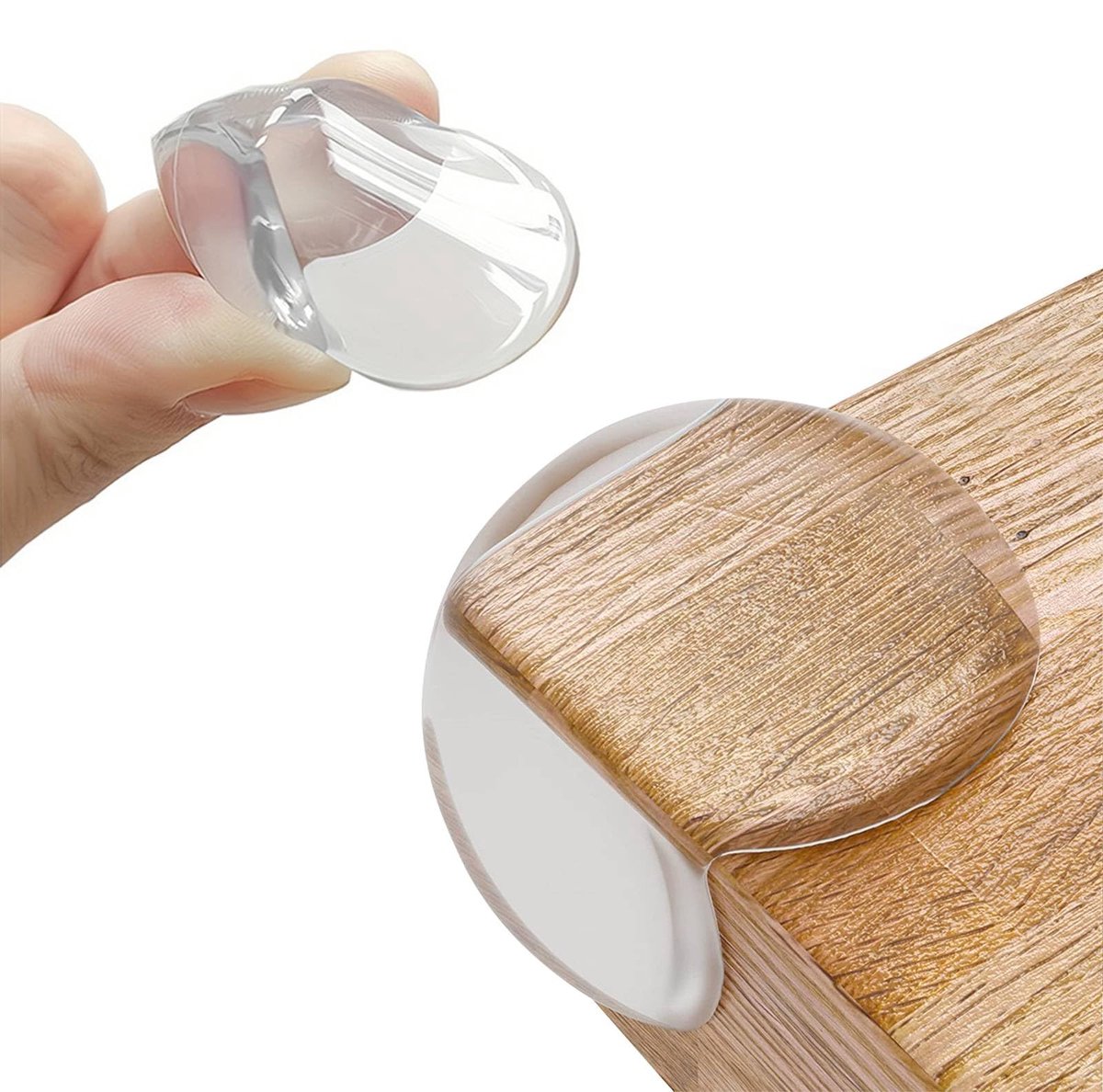Hoekbeschermers voor kinderen - 12 stuks transparant - babyveiligheid voor scherpe meubelhoeken - voorkomt blessures - ShopVlot