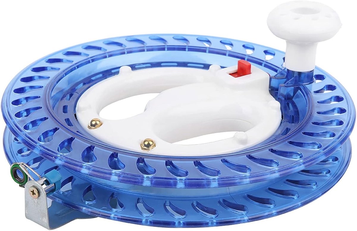 Visserijhaspel handdraad, ABS multifunctionele zeevisserij wiel handdraad wikkelen vlieglijn visserijhaspel accessoire - ShopVlot