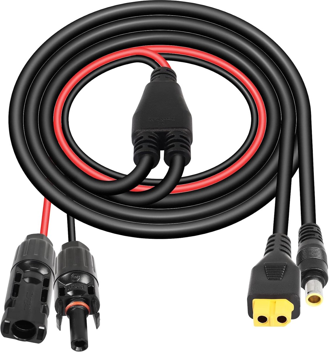 CERRXIAN 1.8M Panel Solar Power Connector to DC 7909 & XT60 Extension Cable, 16 AWG Solar Panel Connectors to XT60 - ShopVlot