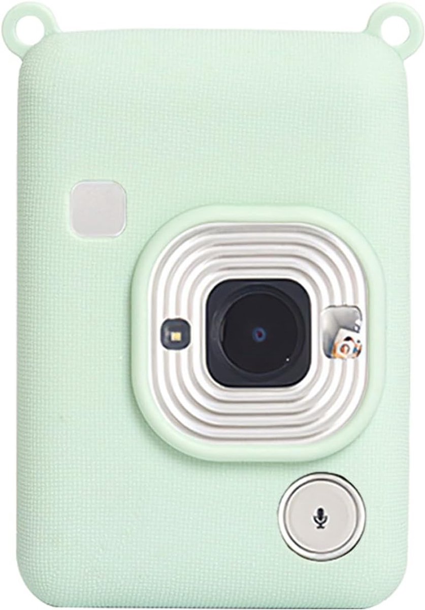 Protective Silicone Case for Mini Liplay Camera - Scratch & Shockproof Cover for Digital Camera, Green - ShopVlot