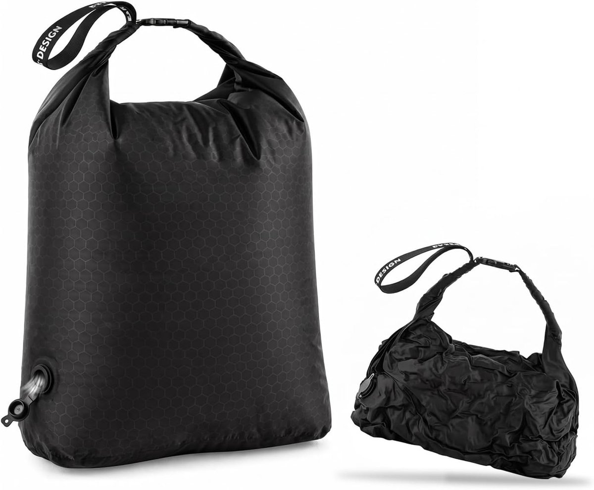 Waszak voor op reis, waterdichte opbergtas, 70D nylon TPU waszak, compressie, reisorganizer, lichte natte zak - ShopVlot