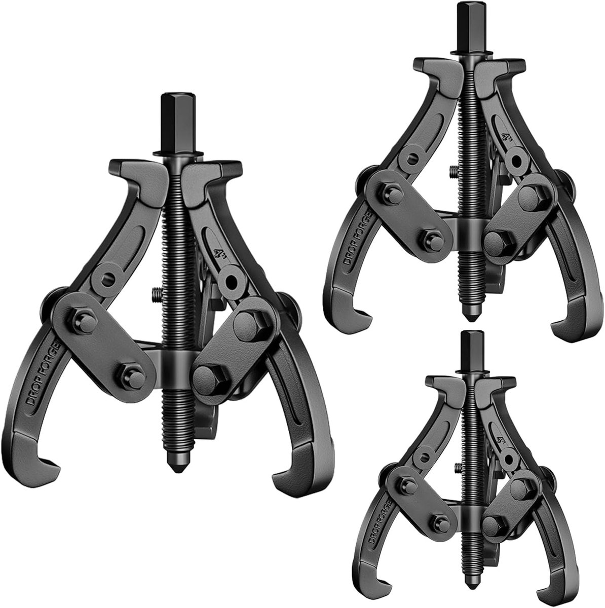 3-piece bearing puller with 3 arms - ShopVlot