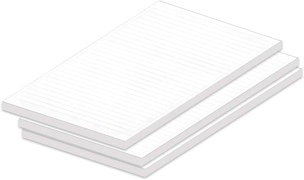 PRICARO Notepad "Lined", A4, 3 pieces - ShopVlot