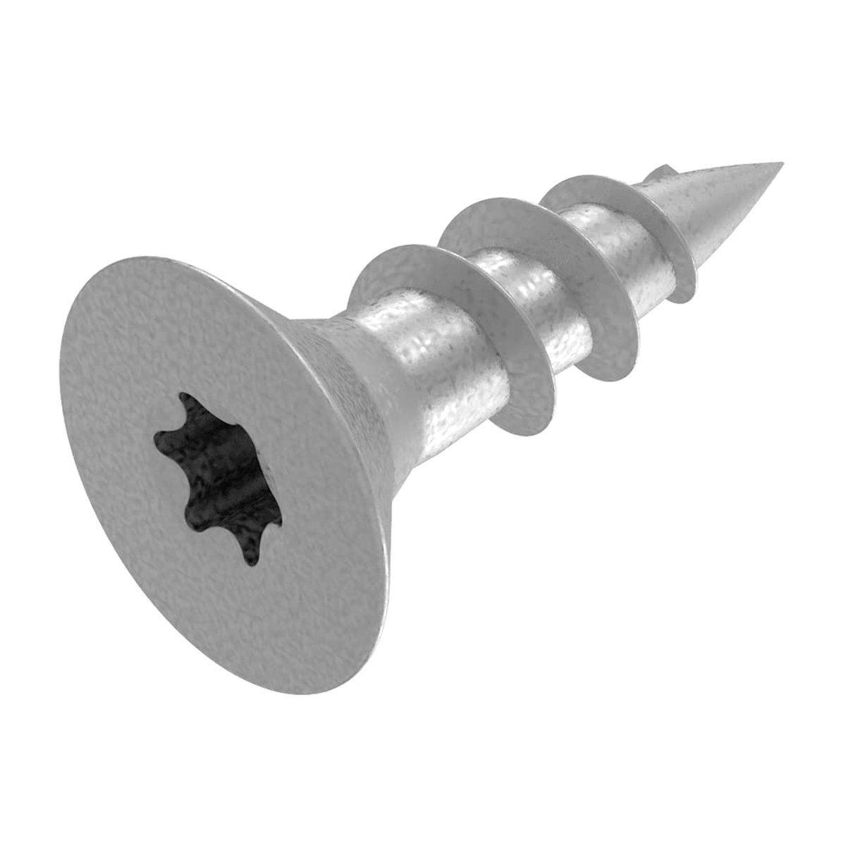 SECCARO Chipboard screw 4 x 45 mm, stainless steel V2A VA A2, wood screw with full thread, TX/hexagon socket 200 pieces - ShopVlot