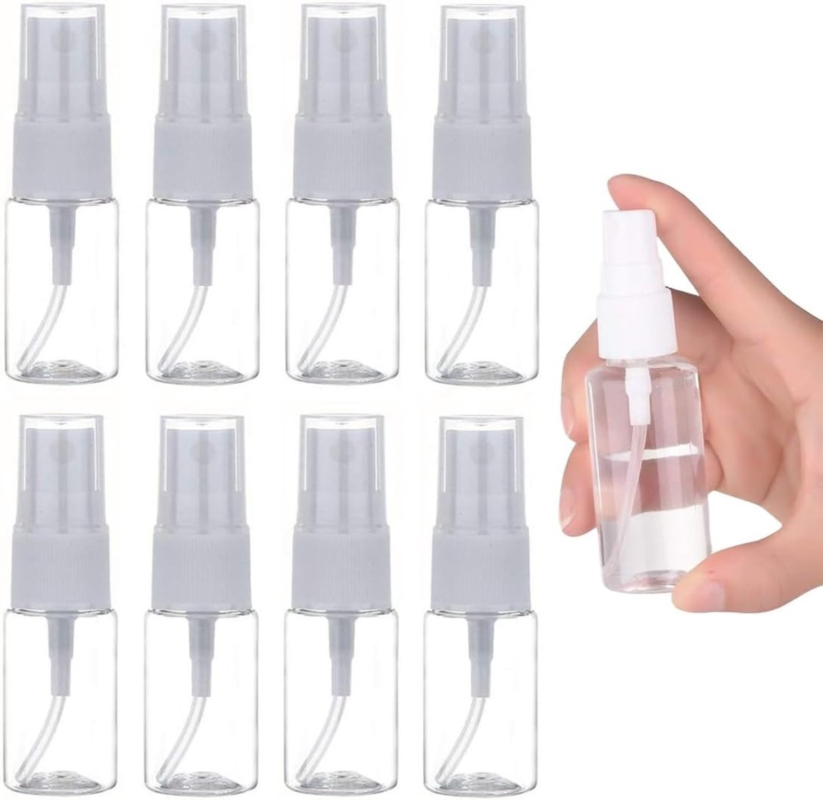 Pack of 8 Foam Soap Dispensers, Empty, 10ml, Foam Pump, Bottles, Foam Dispenser, Small Foam Pump, Bottle, Travel Pump - ShopVlot