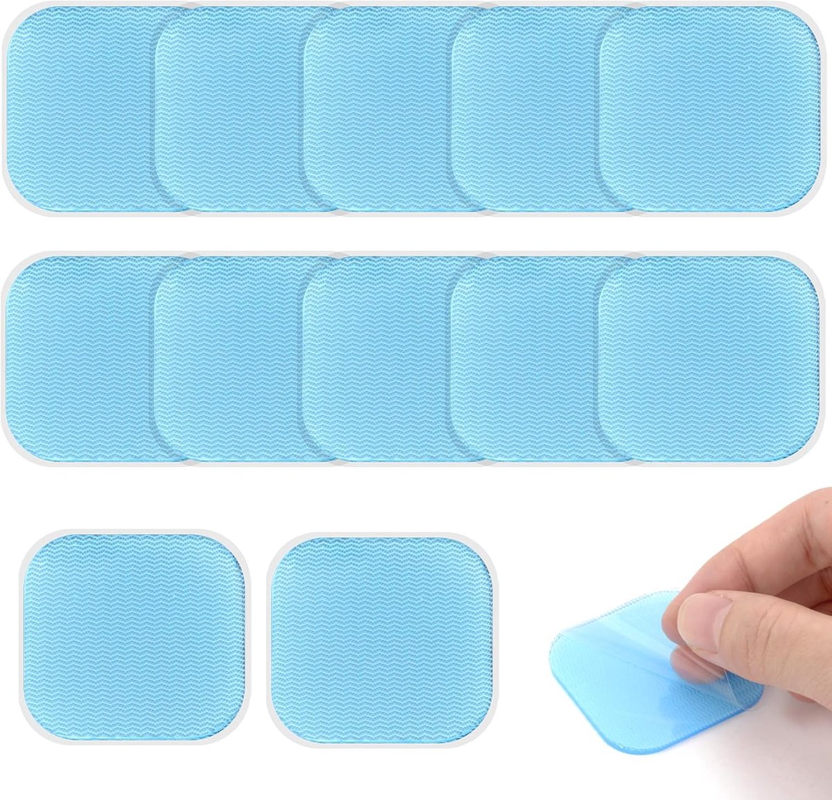 Gel pads EM 59 - Hydrogel - Vervangingspads - Voor elektrische spierstimulatie - ShopVlot