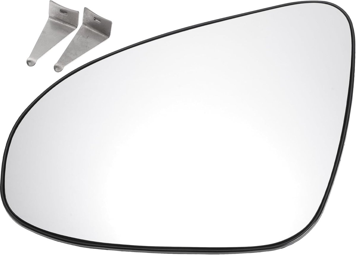 Spiegelglas vervanging links voor Toyota Yaris 2012-2017 - met achterplaat - geen verwarming - eenvoudig te installeren - ShopVlot