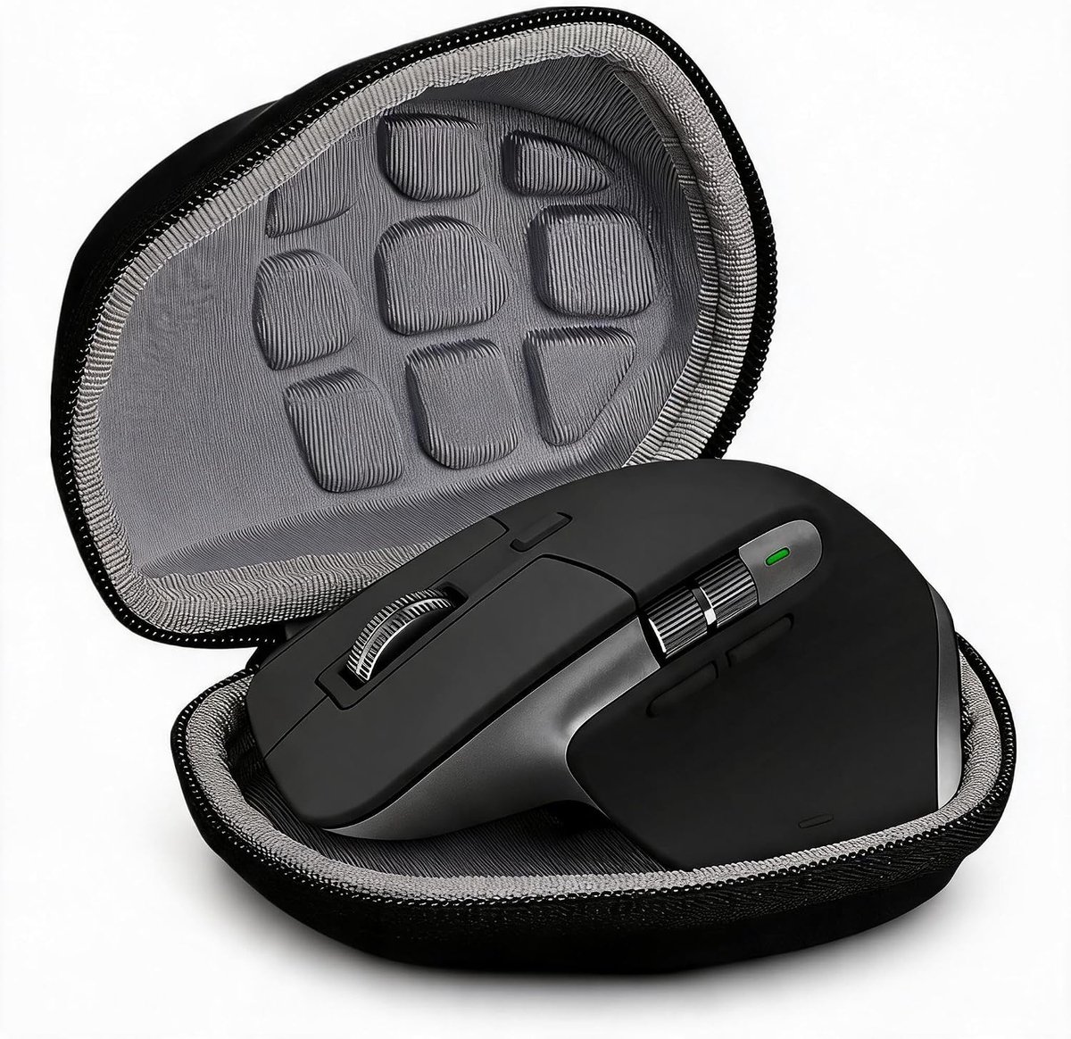 Draagbare muismap - Hard EVA case - Waterdicht en schokbestendig - Bescherming voor MX Master 3, 2S - ShopVlot