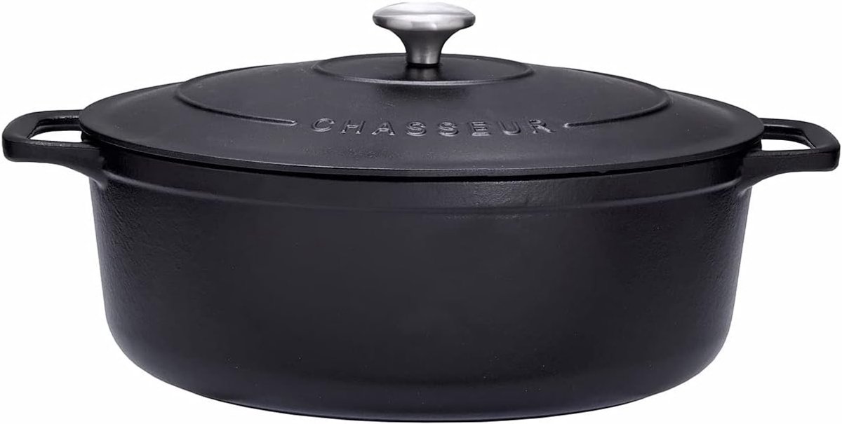 Casserole 24 cm - Gietijzer - Blauw - Perfect voor langzaam koken - ShopVlot