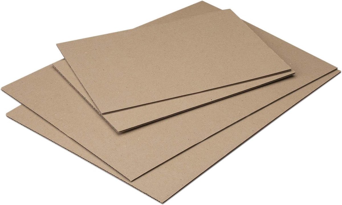Golfkarton A3 Plus 10 Stuks - Bruin - 2 mm dik - Ideaal voor verpakken en verzenden - ShopVlot