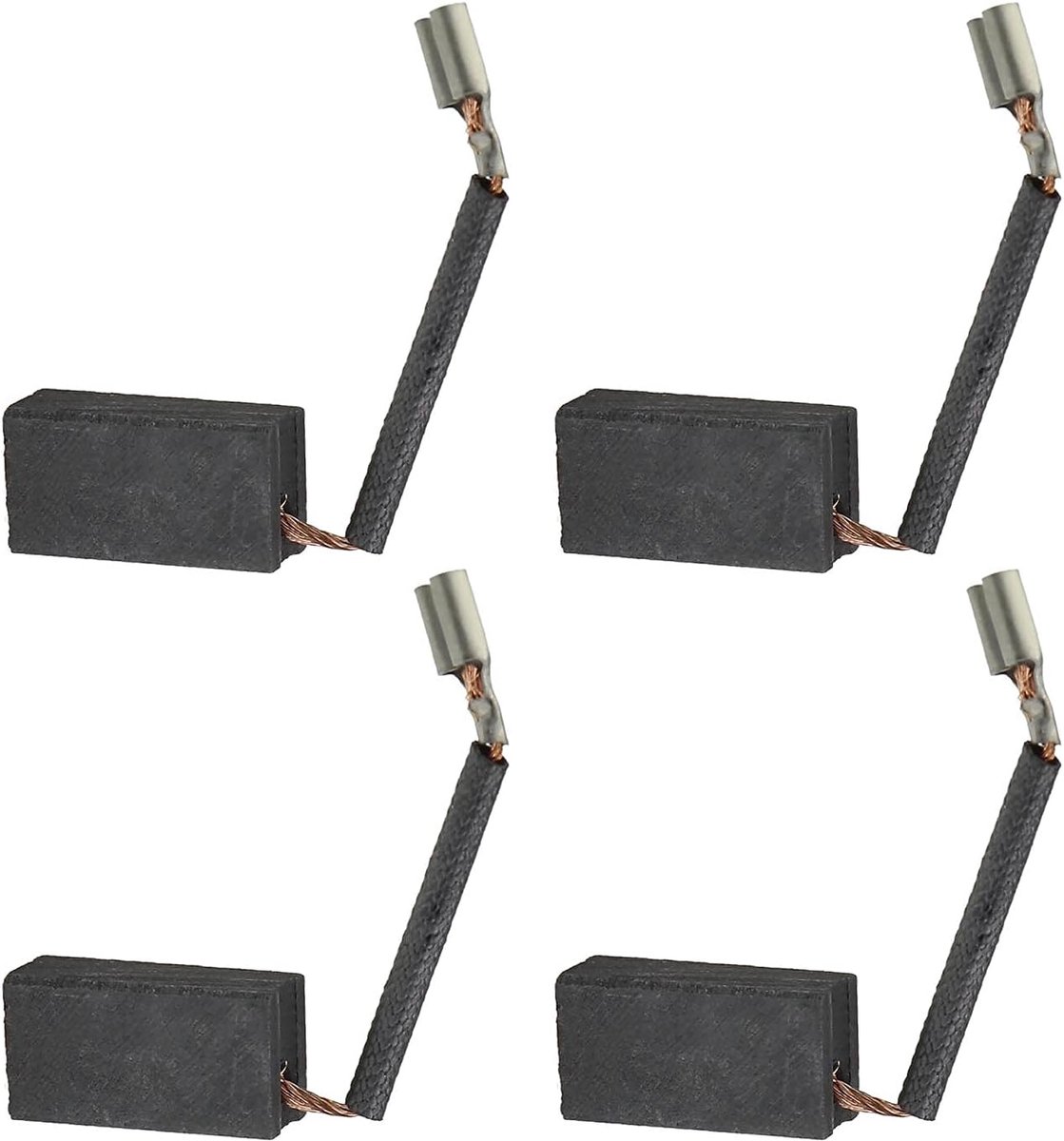 Koolborstels voor grasmaaier D73 6x9x17.5mm - vervangend onderdeel voor Bosch Rotak - lange levensduur - ShopVlot