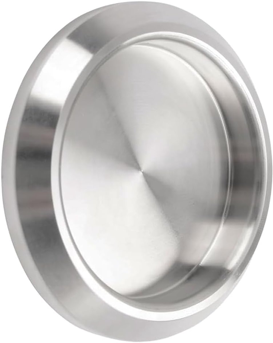 Schuifdeurgreep 68 mm - RVS 304 - Rond en zelfklevend - Geschikt voor schuifdeuren en kasten - ShopVlot