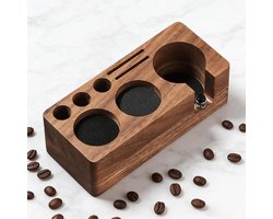 Professioneel Tamper Station voor Sieve Carriers 51 mm en 54 mm, Barista Accessoires voor Perfecte Espresso Bereiding