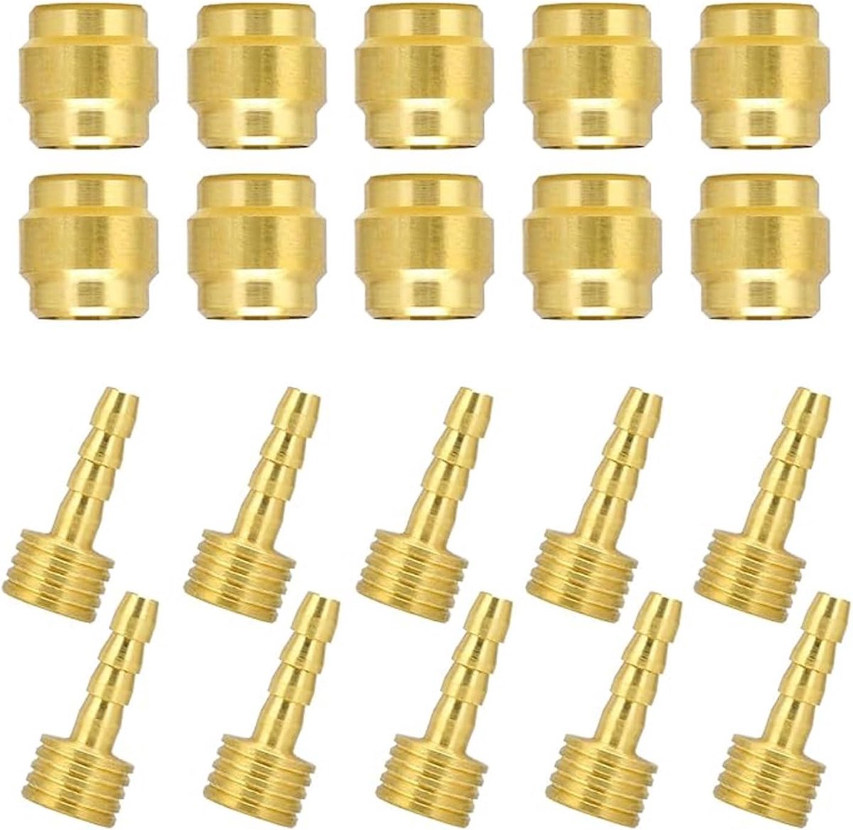 Fiets reserveonderdelen kit 20 stuks - olijven en inzetpennen - compatibel met SRAM en Shimano - ShopVlot