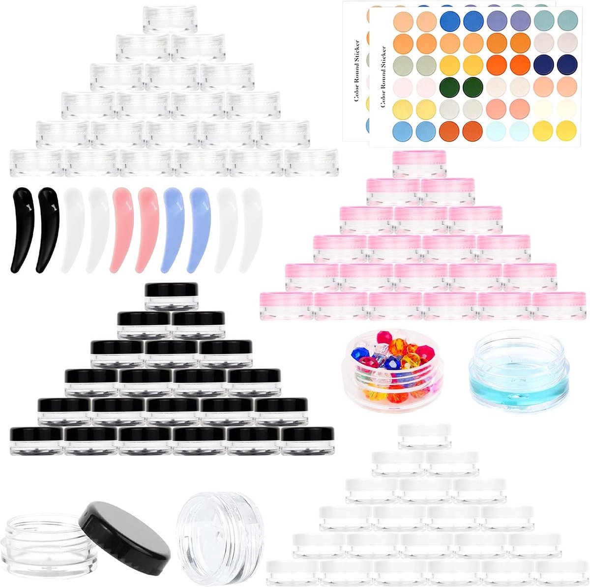 Refill boxen 2ml - 100 stuks - ideaal voor vloeistoffen - gemakkelijk te gebruiken - ShopVlot