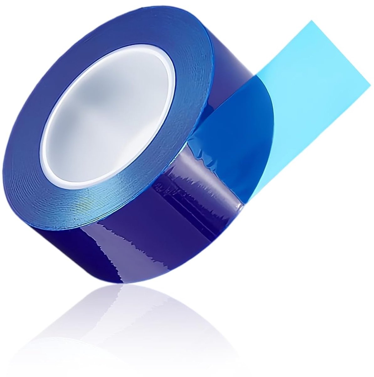 Beschermfolie tape 0,05 mm - Blauwe PE tape - Afneembaar - Voor bescherming van huishoudelijke apparaten - ShopVlot