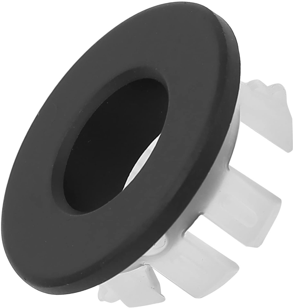 Dailygoods- Overloopcover - Gootsteen Afvoer Plug - Gootsteen Afvoerstop - Antislip Installatie - Levenslange Garantie - Geschikt voor Keramische Wastafels - Gootsteenafvoer