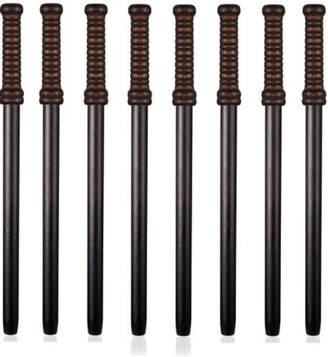 Dailygoods- Wand Potloden 30 Stuks - Tovenaar Thema - Verjaardag - Halloween - Verkleedpartij - Hoogwaardig Hout - 20cm - Toverstok