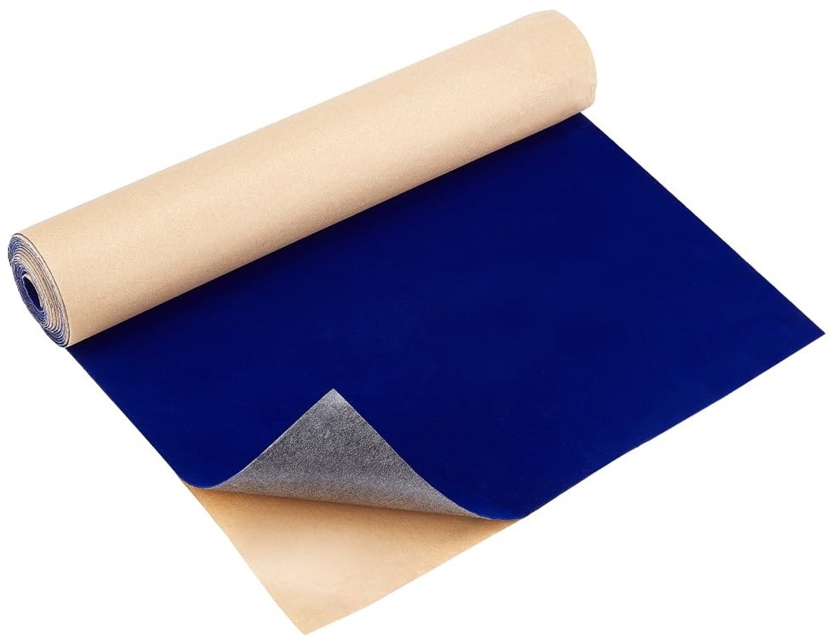 Dailygoods- Fluweel Zelfklevend Flocking Blad - 40cm Breed - 300cm Lang - 0,6mm Dikte - Voor Sieraden Doos - Creatieve Decoratie - Flockmateriaal