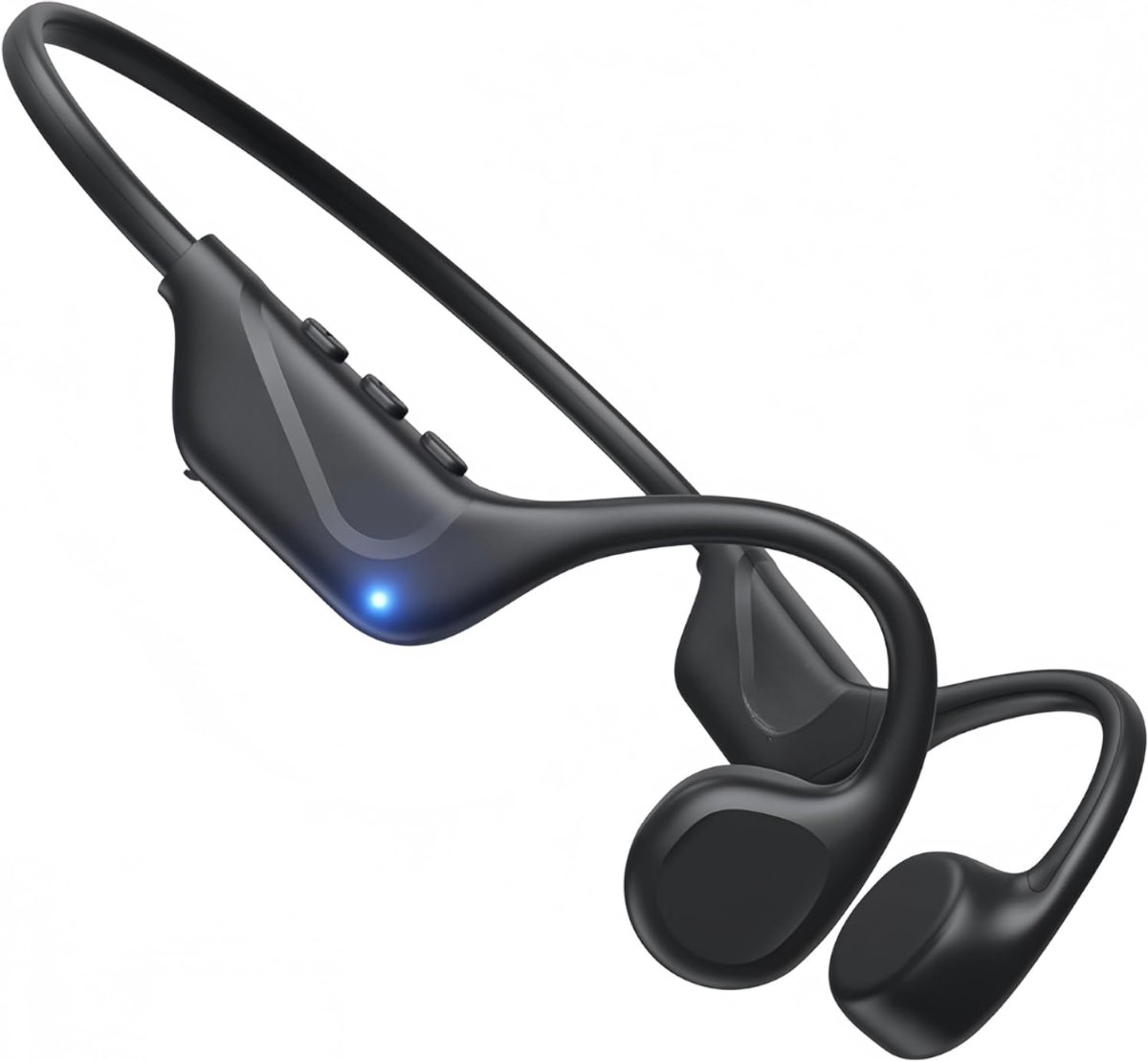 SNJY® Bone Conduction Headphone - Sporthoofdtelefoon Draadloos - Sport Oordopjes - Hardloop Oortjes - Zwart