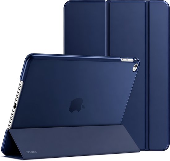 Sounix Tablet Cover Convient pour iPad 10.2 (2019) 7e génération / iPad 10.2 (2020) 8e génération / iPad 10.2 (2021) 9e génération - Étui - Bleu marine