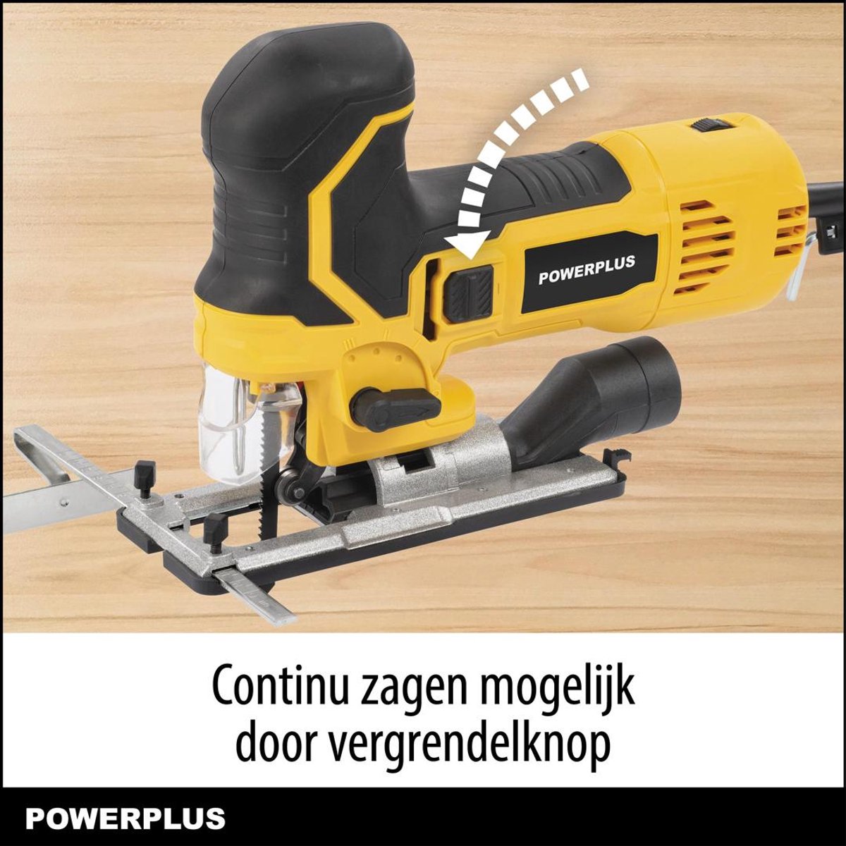 Powerplus elektrische decoupeerzaag POWXBOX030 - 750W zaagmachine - 3000min-1 - gereedschap met 10 acc. – foto 2