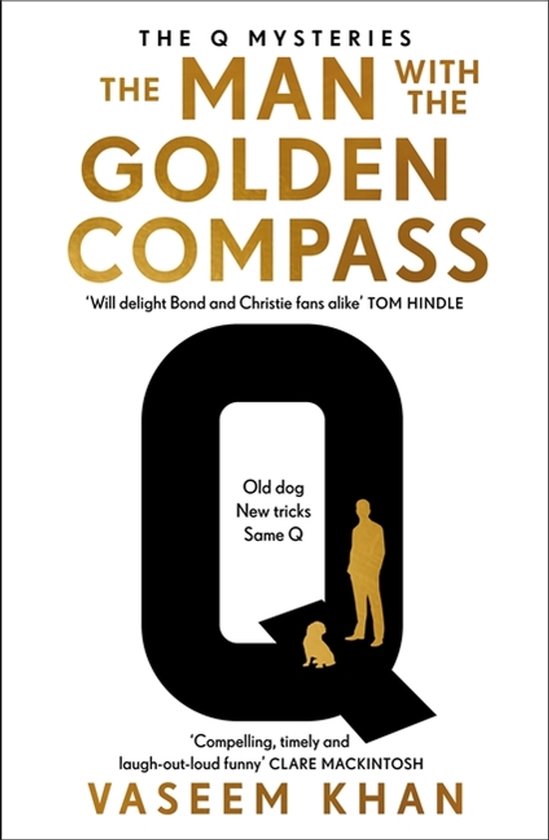 Q Mysteries-The Man with the Golden Compass - cover