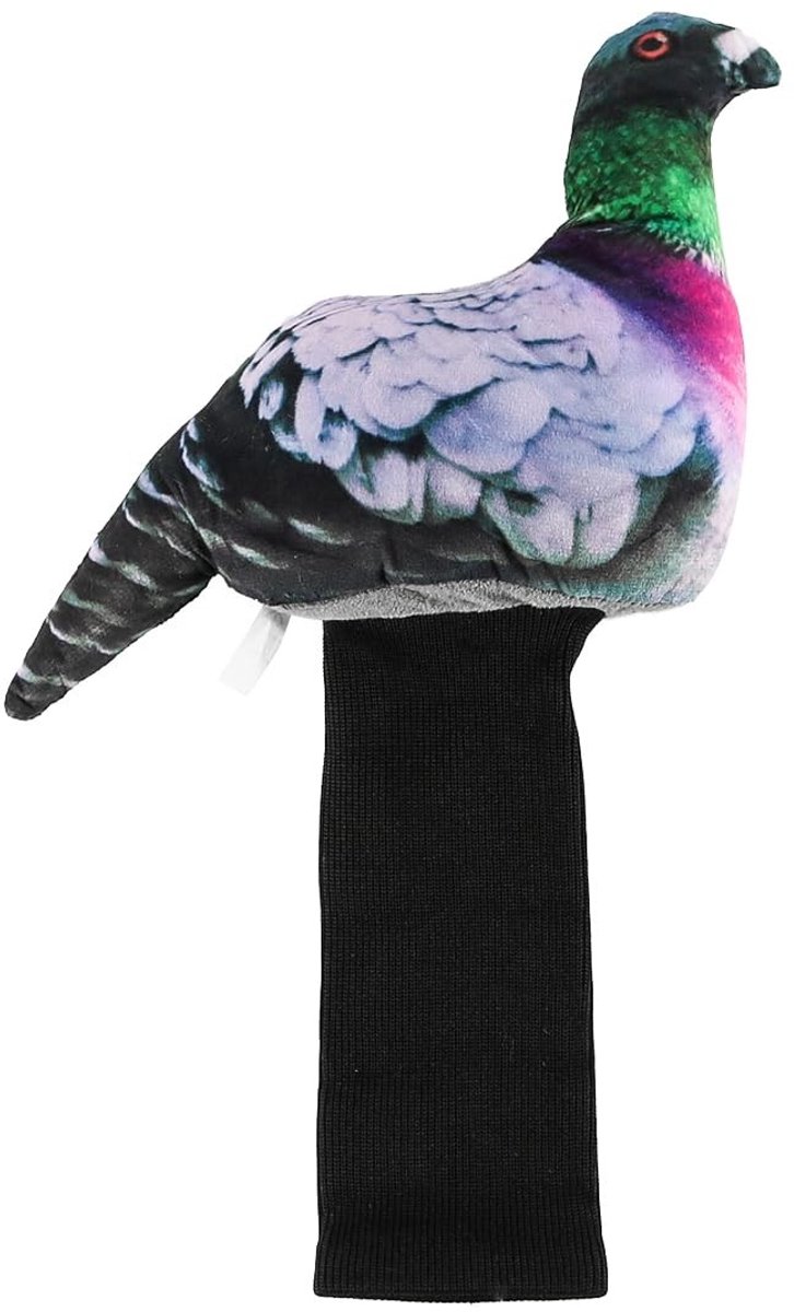 Dailygoods- Hoofdhoes Universele Pasvorm - Pluche Golfclubhoes - Beschermhoes - Accessoire - Transport - Bescherming tegen Schade