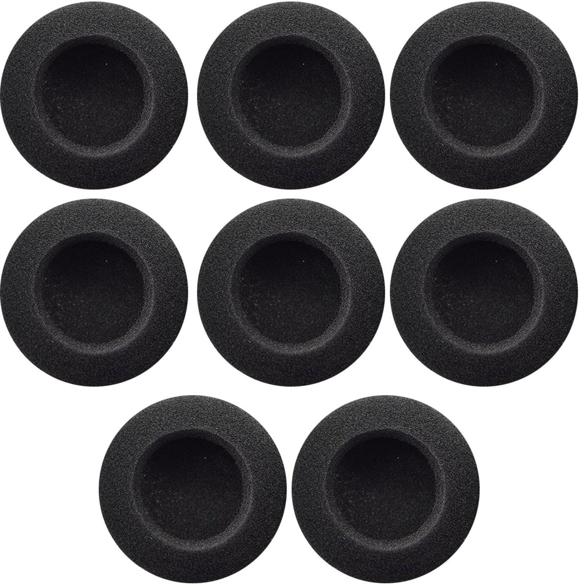 Dailygoods- Oorkussens Vervangend 8 Stuks - Compatibel met Logitech 960 - Hoofdtelefoon - Hoogwaardige Schuim - Comfortabel en Geluidsisolerend
