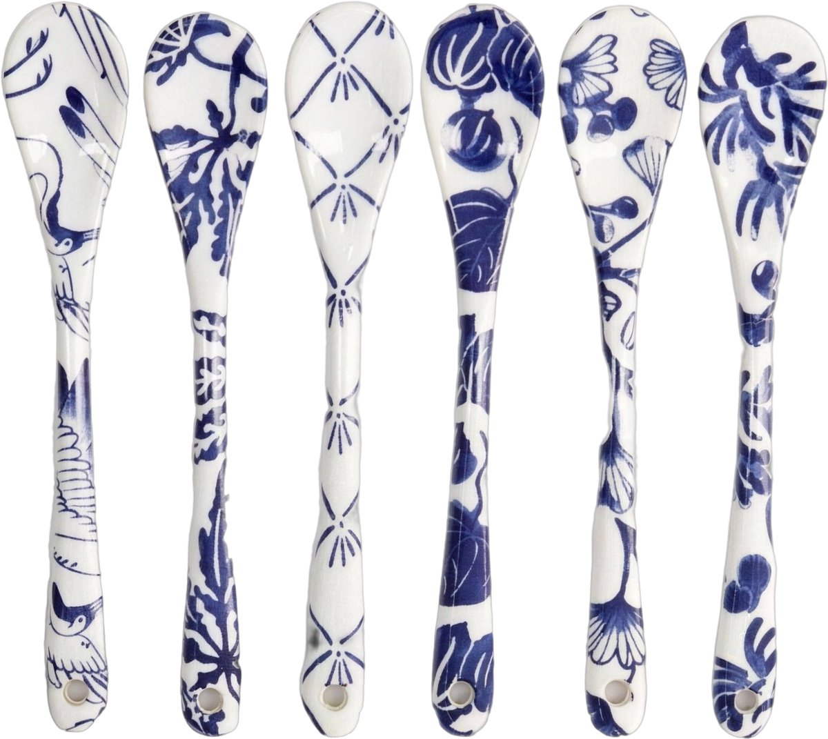 Tokyo Design Studio - Flora Japonica Spoon Set 6pcs 13cm