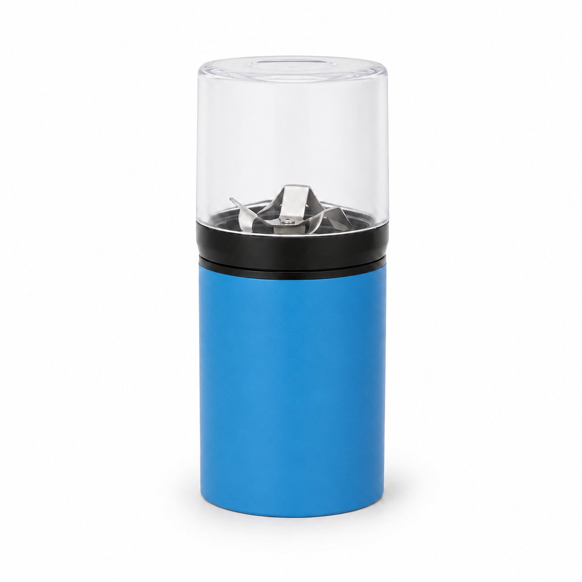 Zirkle - Elektrische Kruidenmaler / Specerijmolen / Mini Spice Grinder / Kruidenmolen - USB-C Oplaadbaar - Voor Gedroogde Kruiden, Kruidenmixen en Specerijen - Compact voor Thuis, Reizen en Camping - Blauw