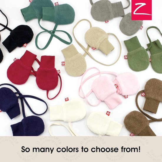 Baby Fleece Mittens - Baby Wanten - Baby Warm Houden - Zachte Fleece - 13.72 x 9.14 cm - Grijs — afbeelding 5